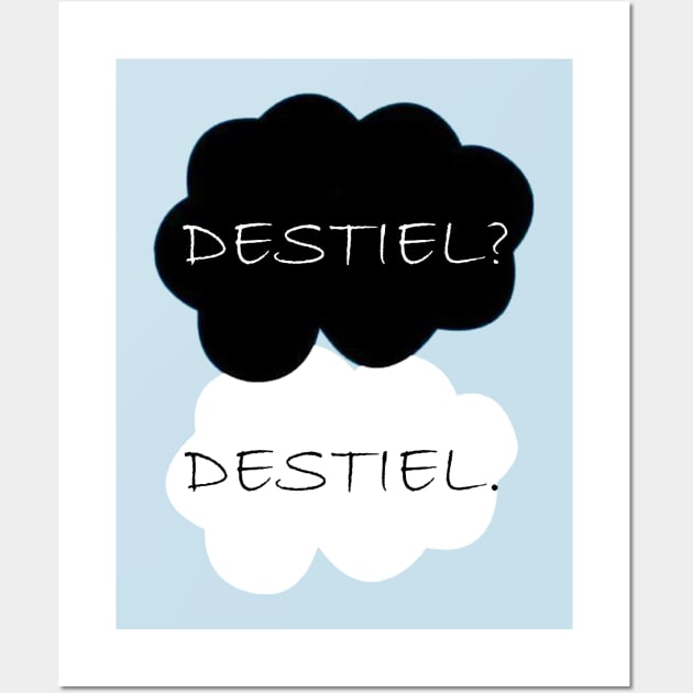 DESTIEL? DESTIEL. Wall Art by Rikux